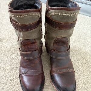 Women’s Lane Brown Leather Boots